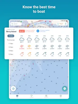 Wavve Boating Easy Marine GPS android App screenshot 1